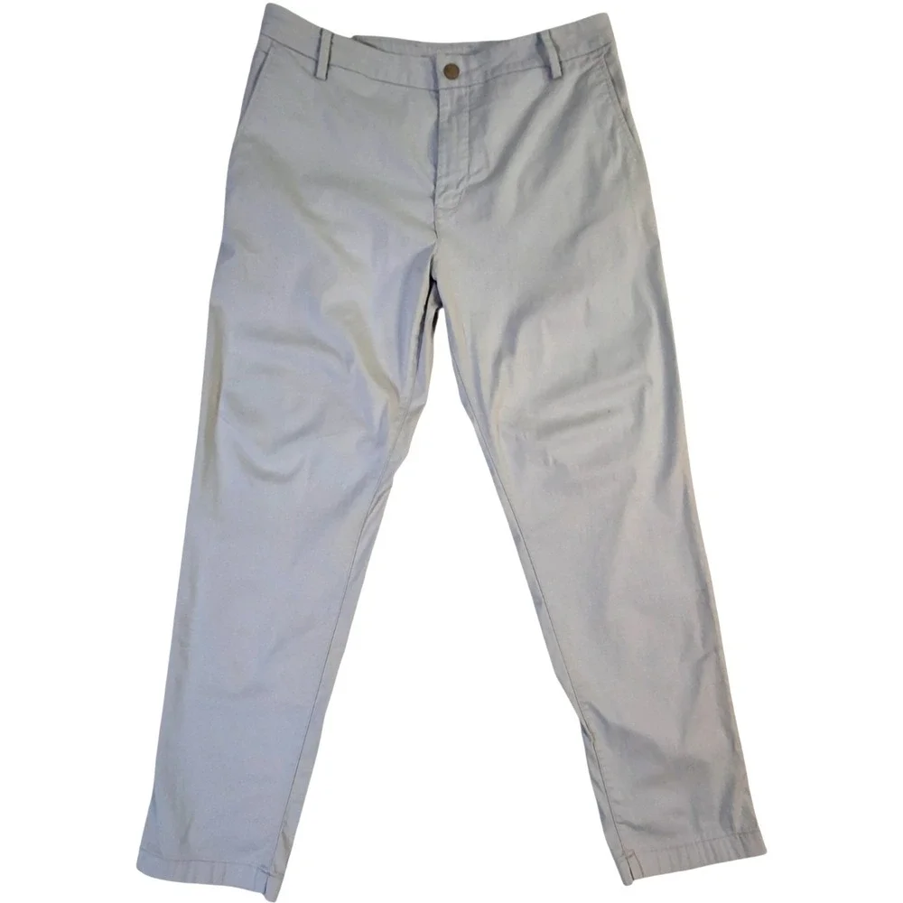 birddogs Stretch Pants Slim Fit Men's 32x28* Gray Boom Athletic Work Golf